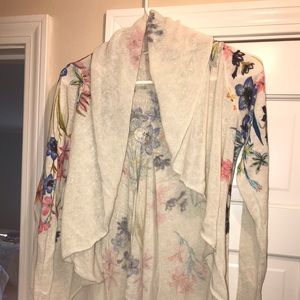 Anthropologie hand painted cardigan